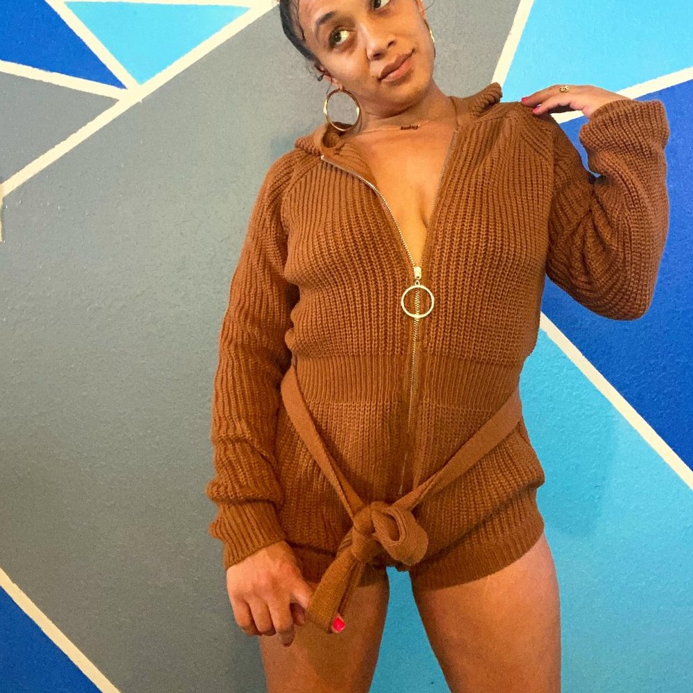 Romona Sweater Romper
